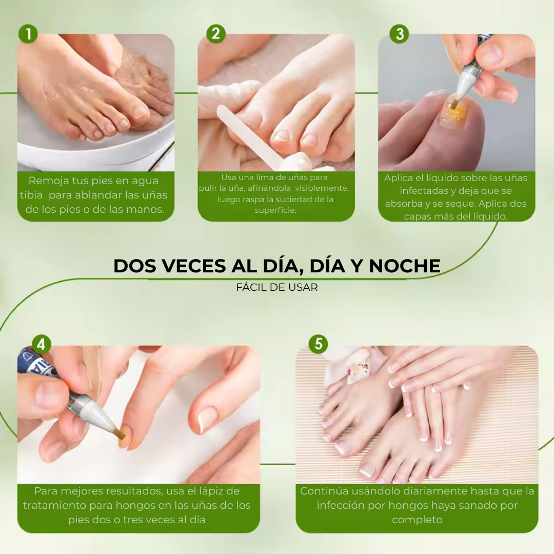 MyCurePro® Lápiz Antifúngico con Fórmula Avanzada – Contra Pie de Atleta y Hongos en Uñas